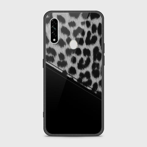 Oppo A8 Cover- Printed Skins Series - HQ Ultra Shine Premium Infinity Glass Soft Silicon Borders Case