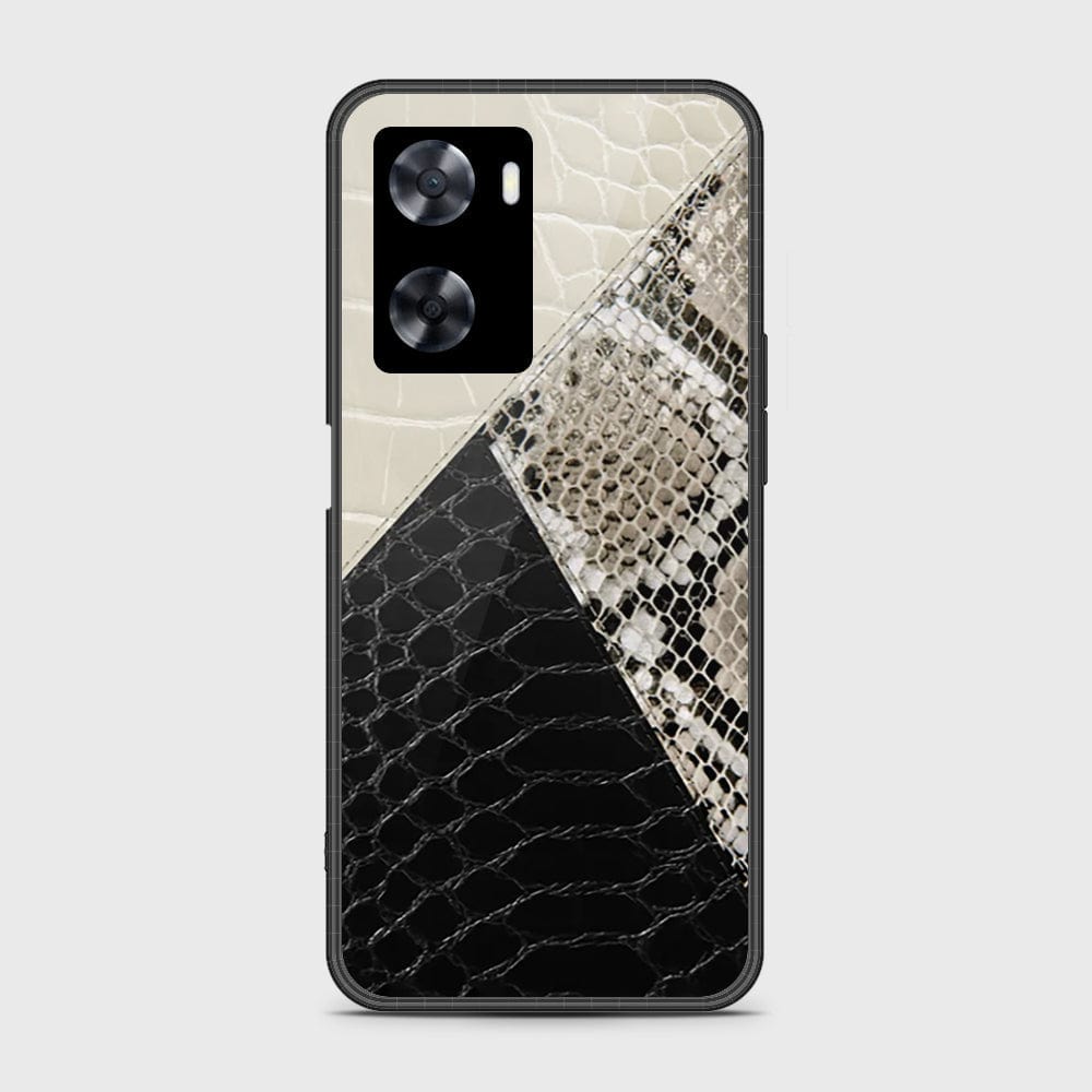 Oppo A57s Cover- Printed Skins Series - HQ Ultra Shine Premium Infinity Glass Soft Silicon Borders Case