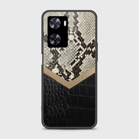 Oppo A57s Cover- Printed Skins Series - HQ Ultra Shine Premium Infinity Glass Soft Silicon Borders Case