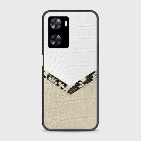 Oppo A57s Cover- Printed Skins Series - HQ Ultra Shine Premium Infinity Glass Soft Silicon Borders Case