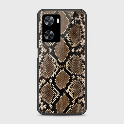 Oppo A57s Cover- Printed Skins Series - HQ Ultra Shine Premium Infinity Glass Soft Silicon Borders Case