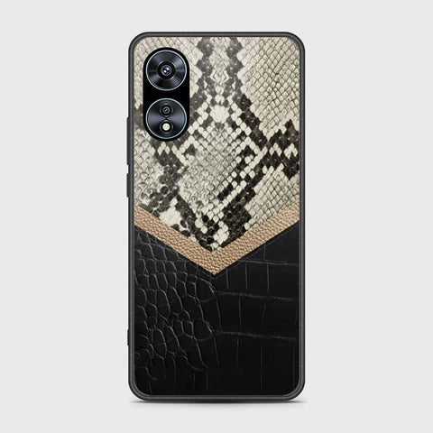 Oppo A97 5G Cover- Printed Skins Series - HQ Ultra Shine Premium Infinity Glass Soft Silicon Borders Case