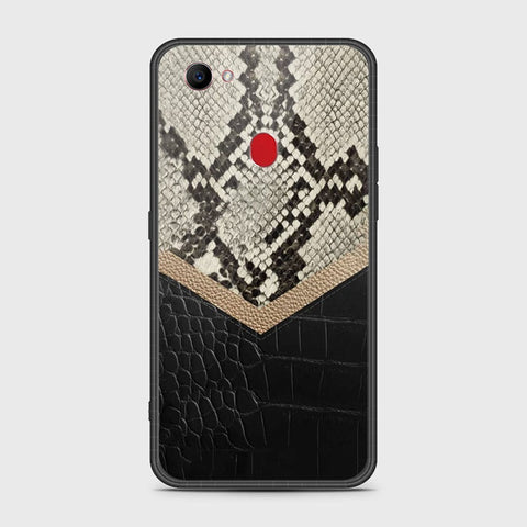 Oppo F7 Cover- Printed Skins Series - HQ Ultra Shine Premium Infinity Glass Soft Silicon Borders Case