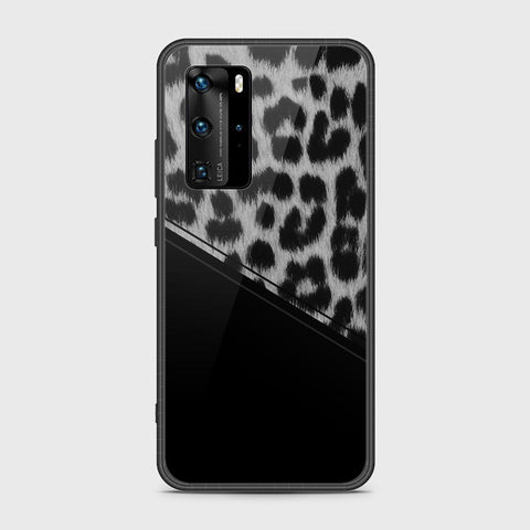 Huawei P40 Pro Cover- Printed Skins Series - HQ Ultra Shine Premium Infinity Glass Soft Silicon Borders Case