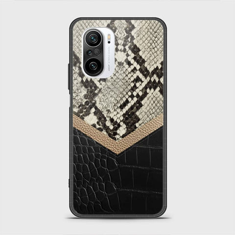 Xiaomi Poco F3 Cover - Printed Skins Series - HQ Ultra Shine Premium Infinity Glass Soft Silicon Borders Case