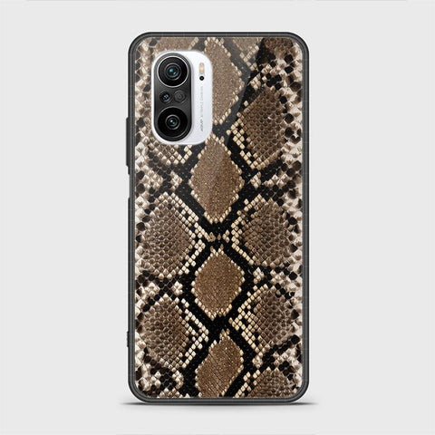 Xiaomi Poco F3 Cover - Printed Skins Series - HQ Ultra Shine Premium Infinity Glass Soft Silicon Borders Case