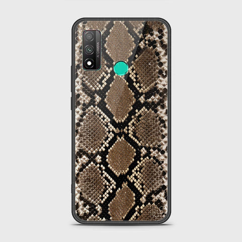 Huawei P smart 2020 Cover - Printed Skins Series - HQ Ultra Shine Premium Infinity Glass Soft Silicon Borders Case