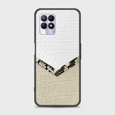 Realme 8i Cover - Printed Skins Series - HQ Ultra Shine Premium Infinity Glass Soft Silicon Borders Case