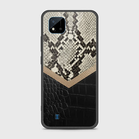 Realme C11 2021 Cover- Printed Skins Series - HQ Ultra Shine Premium Infinity Glass Soft Silicon Borders Case