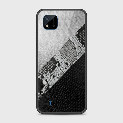 Realme C11 2021 Cover- Printed Skins Series - HQ Ultra Shine Premium Infinity Glass Soft Silicon Borders Case