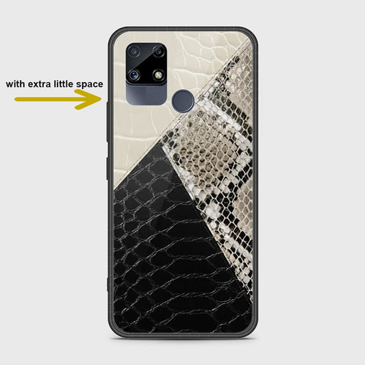 Realme C25s Cover- Printed Skins Series - HQ Ultra Shine Premium Infinity Glass Soft Silicon Borders Case