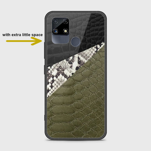 Realme Narzo 20 Cover- Printed Skins Series - HQ Ultra Shine Premium Infinity Glass Soft Silicon Borders Case