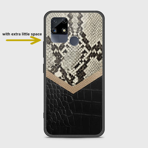 Realme Narzo 30A Cover- Printed Skins Series - HQ Ultra Shine Premium Infinity Glass Soft Silicon Borders Case