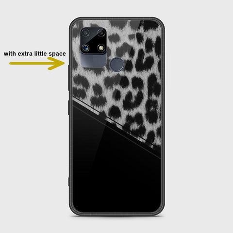 Realme C12 Cover- Printed Skins Series - HQ Ultra Shine Premium Infinity Glass Soft Silicon Borders Case