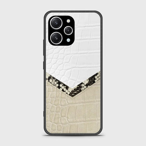 Xiaomi Redmi 12 4G Cover- Printed Skins Series - HQ Ultra Shine Premium Infinity Glass Soft Silicon Borders Case