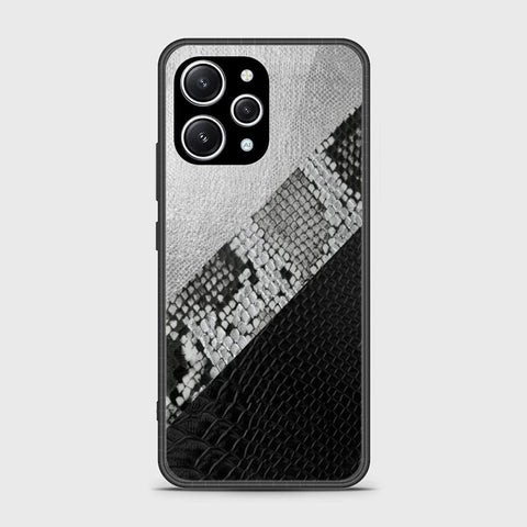 Xiaomi Redmi 12 4G Cover- Printed Skins Series - HQ Ultra Shine Premium Infinity Glass Soft Silicon Borders Case