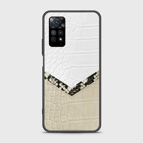 Xiaomi Redmi Note 11 Cover- Printed Skins Series - HQ Ultra Shine Premium Infinity Glass Soft Silicon Borders Case