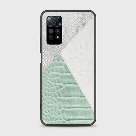 Xiaomi Redmi Note 11 Cover- Printed Skins Series - HQ Ultra Shine Premium Infinity Glass Soft Silicon Borders Case