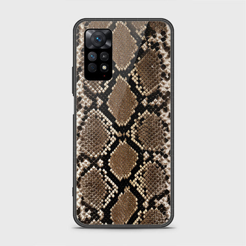 Xiaomi Redmi Note 11 Cover- Printed Skins Series - HQ Ultra Shine Premium Infinity Glass Soft Silicon Borders Case