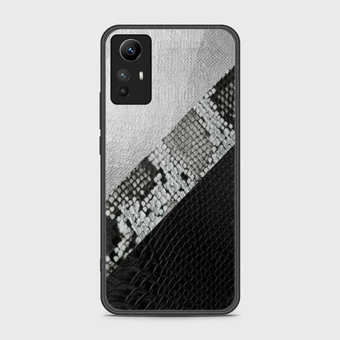 Xiaomi Redmi Note 12S Cover- Printed Skins Series - HQ Ultra Shine Premium Infinity Glass Soft Silicon Borders Case