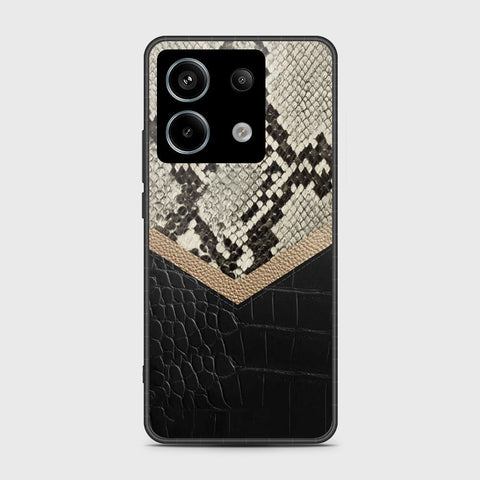 Xiaomi Redmi Note 13 Pro 4G Cover- Printed Skins Series - HQ Ultra Shine Premium Infinity Glass Soft Silicon Borders Case