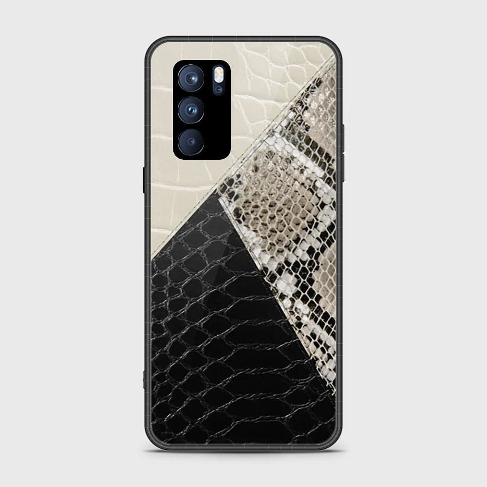 Oppo Reno 6 Pro 5G Cover - Printed Skins Series - HQ Ultra Shine Premium Infinity Glass Soft Silicon Borders Case