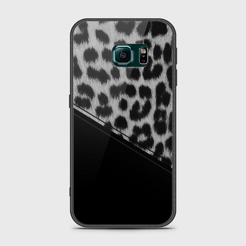 Samsung Galaxy S6 Edge Cover- Printed Skins Series - HQ Ultra Shine Premium Infinity Glass Soft Silicon Borders Case
