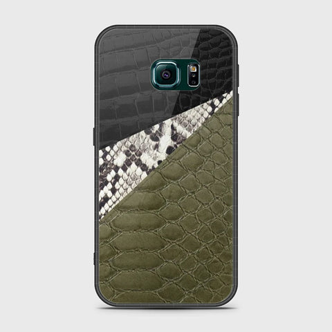 Samsung Galaxy S6 Edge Plus Cover- Printed Skins Series - HQ Ultra Shine Premium Infinity Glass Soft Silicon Borders Case