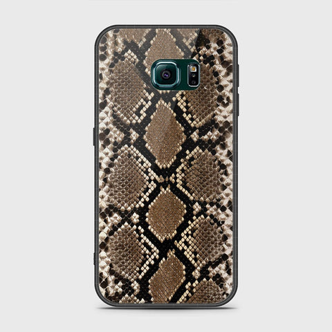 Samsung Galaxy S6 Edge Plus Cover- Printed Skins Series - HQ Ultra Shine Premium Infinity Glass Soft Silicon Borders Case