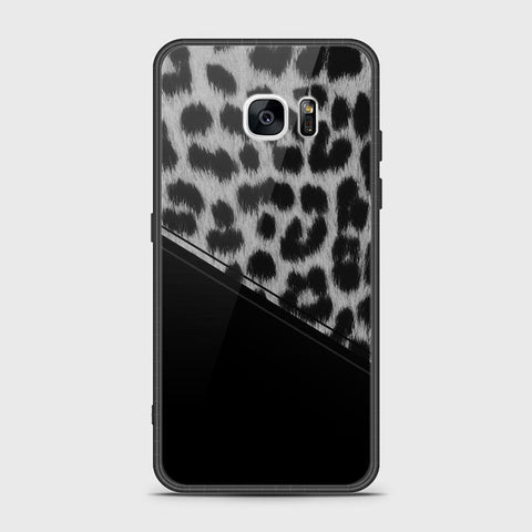 Samsung Galaxy S7 Edge Cover- Printed Skins Series - HQ Ultra Shine Premium Infinity Glass Soft Silicon Borders Case