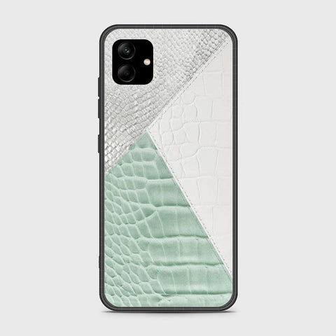 Samsung Galaxy A04e Cover - Printed Skins Series - HQ Ultra Shine Premium Infinity Glass Soft Silicon Borders Case