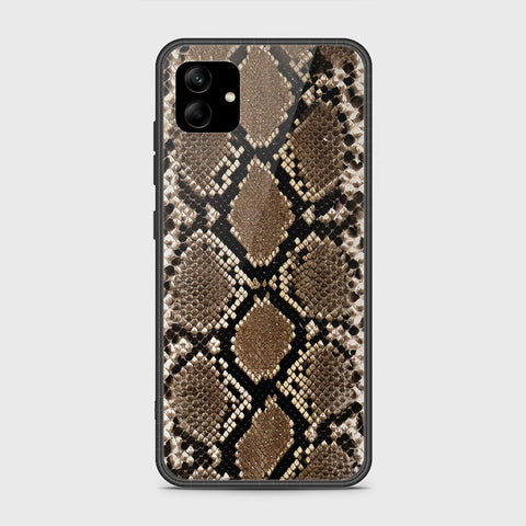 Samsung Galaxy A04e Cover - Printed Skins Series - HQ Ultra Shine Premium Infinity Glass Soft Silicon Borders Case