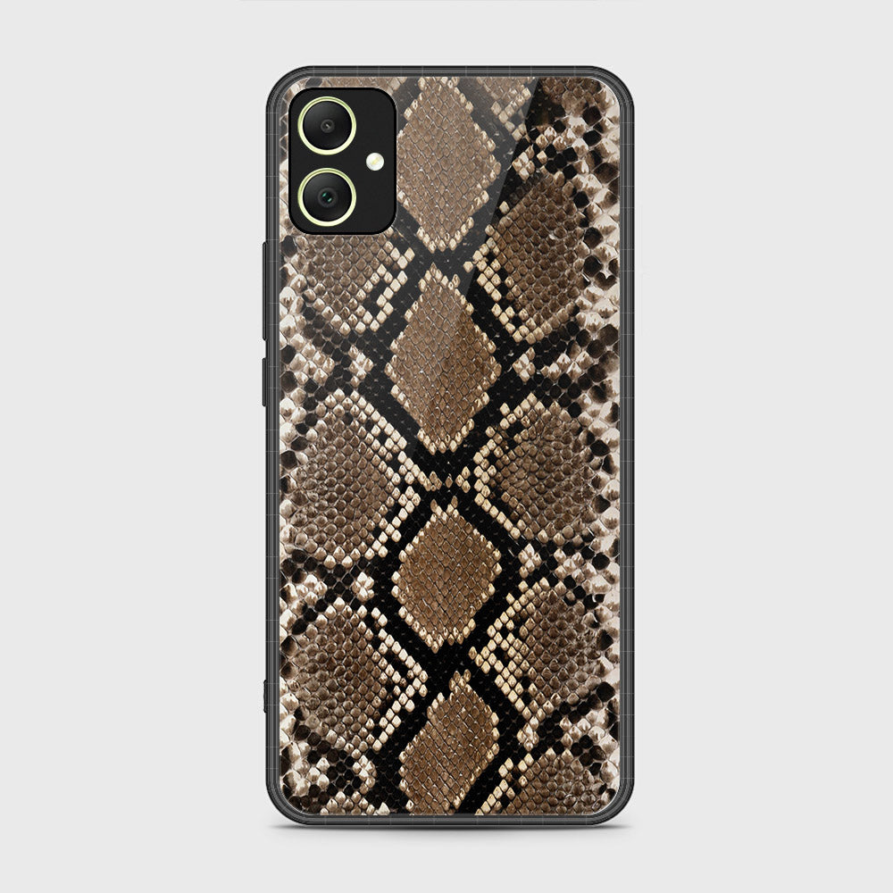 Samsung Galaxy A05 Cover- Printed Skins Series - HQ Ultra Shine Premium Infinity Glass Soft Silicon Borders Case (Fast Delivery))