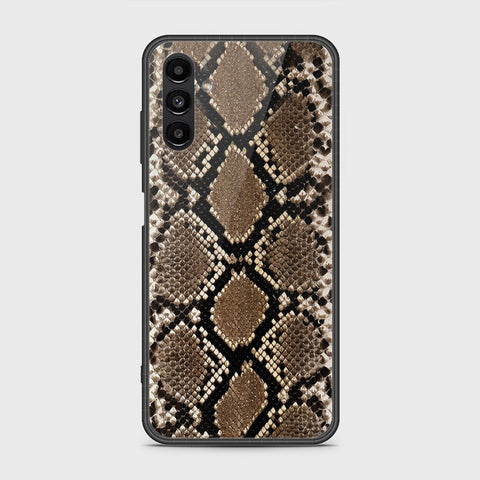 Samsung Galaxy A04s Cover- Printed Skins Series - HQ Ultra Shine Premium Infinity Glass Soft Silicon Borders Case