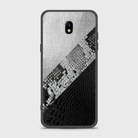 Samsung Galaxy J7 Pro / J7 2017 / J730 Cover - Printed Skins Series - HQ Ultra Shine Premium Infinity Glass Soft Silicon Borders Case