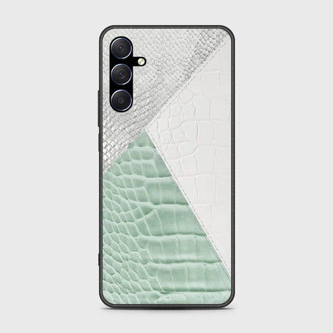 Samsung Galaxy M34 5G Cover- Printed Skins Series - HQ Ultra Shine Premium Infinity Glass Soft Silicon Borders Case