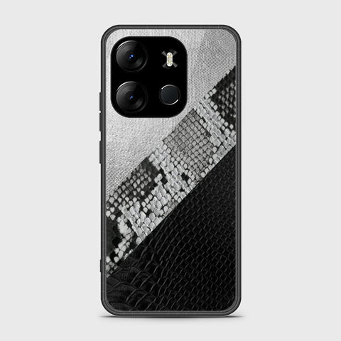 Tecno Pop 7 Pro Cover- Printed Skins Series - HQ Ultra Shine Premium Infinity Glass Soft Silicon Borders Case