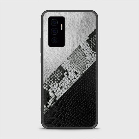 Vivo V23e Cover- Printed Skins Series - HQ Ultra Shine Premium Infinity Glass Soft Silicon Borders Case