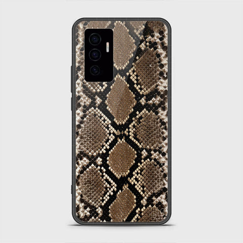 Vivo V23e Cover- Printed Skins Series - HQ Ultra Shine Premium Infinity Glass Soft Silicon Borders Case