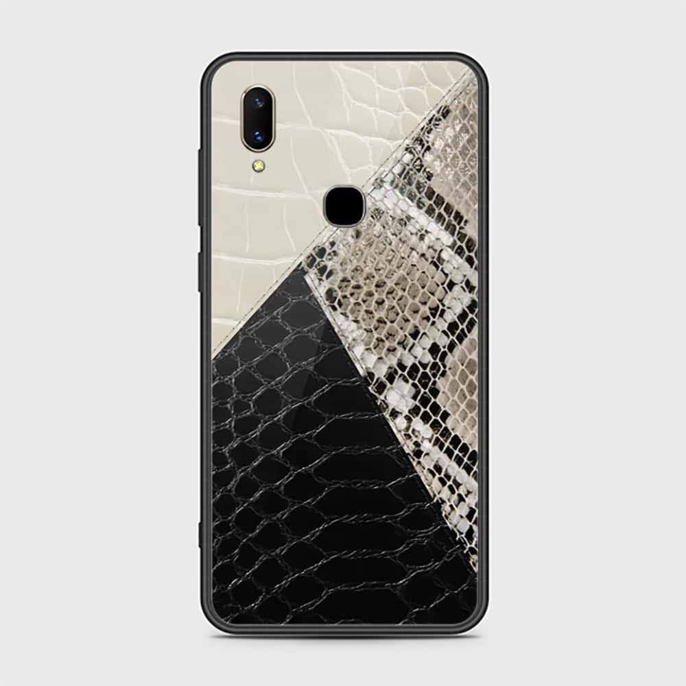 Vivo Z3 Cover- Printed Skins Series - HQ Ultra Shine Premium Infinity Glass Soft Silicon Borders Case