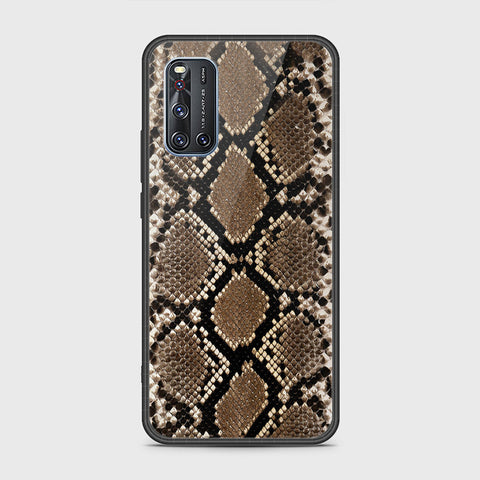 Vivo V19 Cover- Printed Skins Series - HQ Ultra Shine Premium Infinity Glass Soft Silicon Borders Case