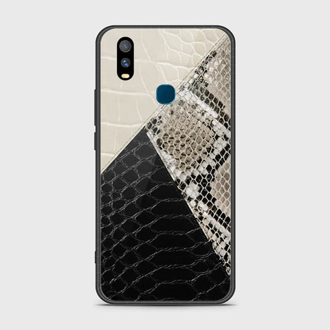 Vivo Y11 2019 Cover- Printed Skins Series - HQ Ultra Shine Premium Infinity Glass Soft Silicon Borders Case