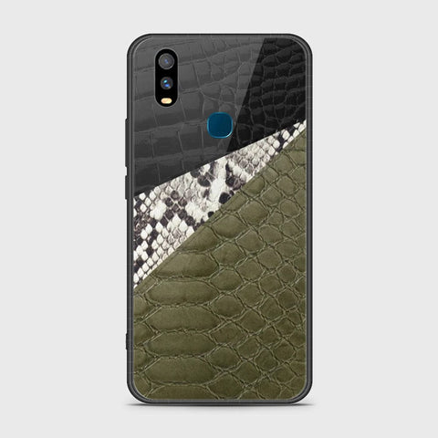 Vivo Y11 2019 Cover- Printed Skins Series - HQ Ultra Shine Premium Infinity Glass Soft Silicon Borders Case