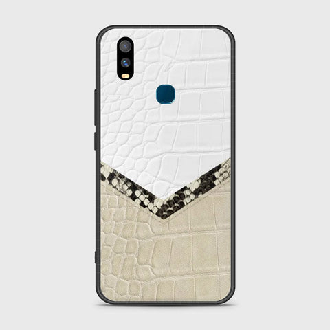 Vivo Y11 2019 Cover- Printed Skins Series - HQ Ultra Shine Premium Infinity Glass Soft Silicon Borders Case