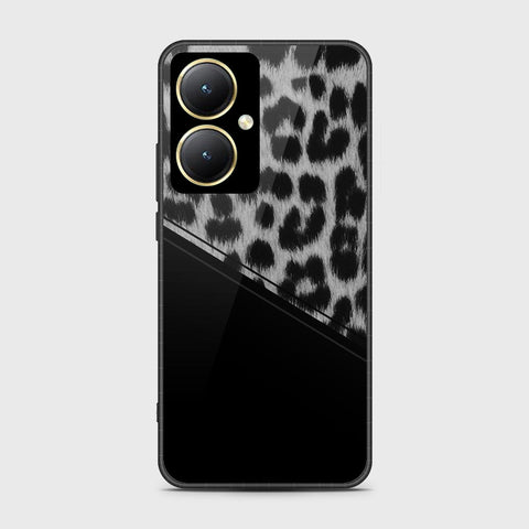 Vivo Y35m Plus Cover- Printed Skins Series - HQ Ultra Shine Premium Infinity Glass Soft Silicon Borders Case
