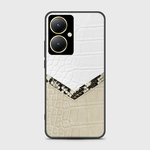 Vivo Y35m Plus Cover- Printed Skins Series - HQ Ultra Shine Premium Infinity Glass Soft Silicon Borders Case