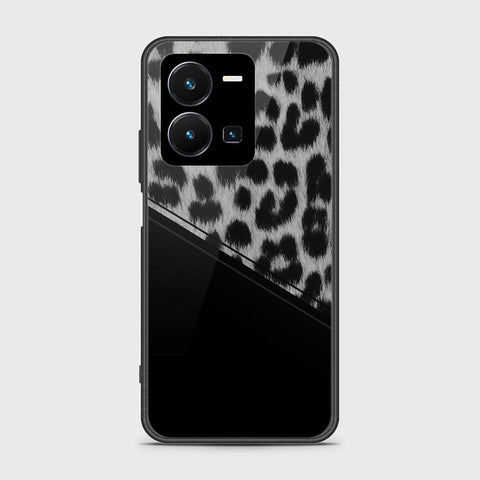 Vivo Y35 4G Cover- Printed Skins Series - HQ Ultra Shine Premium Infinity Glass Soft Silicon Borders Case