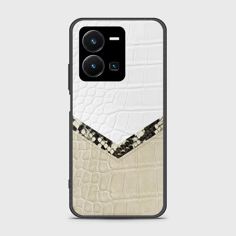 Vivo Y35 4G Cover- Printed Skins Series - HQ Ultra Shine Premium Infinity Glass Soft Silicon Borders Case