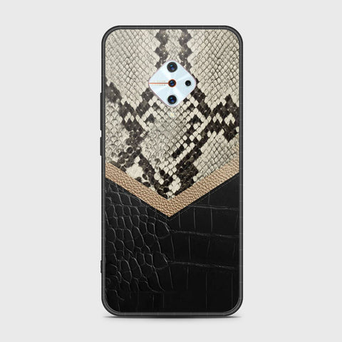 Vivo Y9s Cover- Printed Skins Series - HQ Ultra Shine Premium Infinity Glass Soft Silicon Borders Case