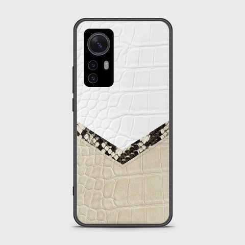 Xiaomi 12 Cover- Printed Skins Series - HQ Ultra Shine Premium Infinity Glass Soft Silicon Borders Case